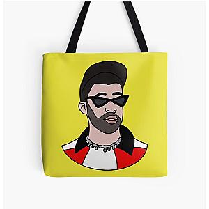 Bad Bunny Bags - Bad Bunny All Over Print Tote Bag