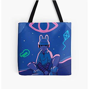 Bad Bunny Bags - Bad Bunny All Over Print Tote Bag