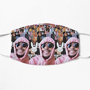 Bad Bunny Face Masks - Bad Bunny  Flat Mask