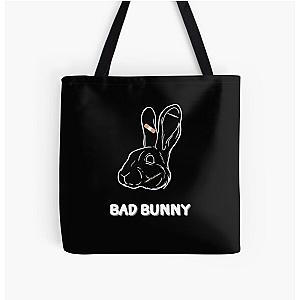 Bad Bunny Bags - Bad Bunny  All Over Print Tote Bag