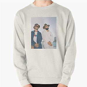 Bad Bunny Sweatshirts -  Bad Bunny J BALVIN Oasis Ocean Pullover Sweatshirt