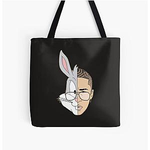 Bad Bunny Bags - Bad Bunny All Over Print Tote Bag