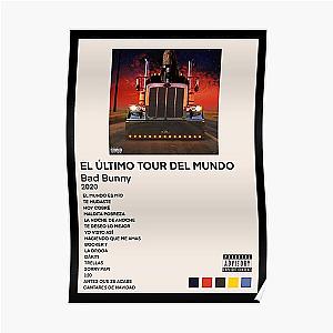 Bad Bunny Posters - Bad Bunny El Último Tour Del Mundo Poster