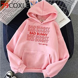 Bad Bunny Hoodies - Bad Bunny Have A Nice Day Hoodies
