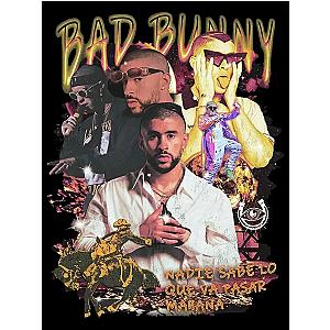 Bad Bunny Posters - Bad Bunny Trap Bunny Era Poster