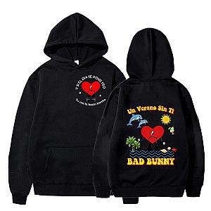 Bad Bunny Un Verano Sin Ti Graphic Printed Hoodies