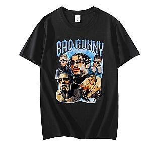 Bad Bunny T-shirts - Vintage Graphic Bad Bunny Printed T-shirt