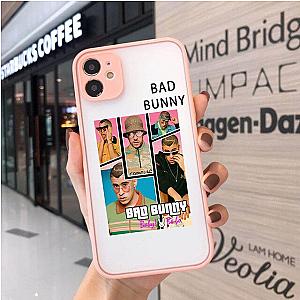 Bad Bunny Cases - Split Photos Maluma Matte Clear Phone Back Cover