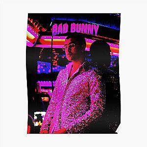 Bad Bunny Posters - Style Bad Bunny Tour 2019 Bedakan Poster