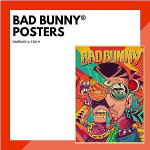 Bad Bunny Posters