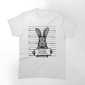 Bad Bunny T-Shirts - Police Department Classic Most Wanted Tour 2024 Classic T-Shirt