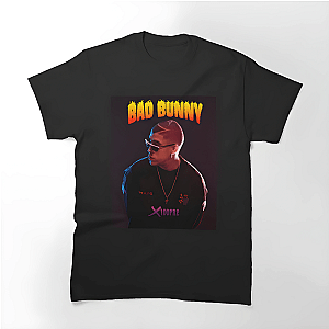 Bad Bunny T-Shirts - X100Pre Classic Most Wanted Tour 2024 Classic T-Shirt