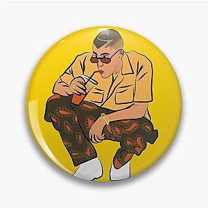 Bad Bunny Pins - Bad Bunny fan art , conejo malo arte, gift,  Pin