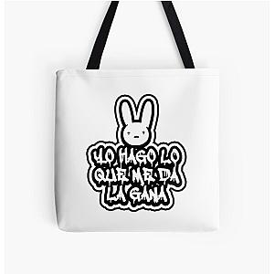 Bad Bunny Bags - YHLQMDLG All Over Print Tote Bag