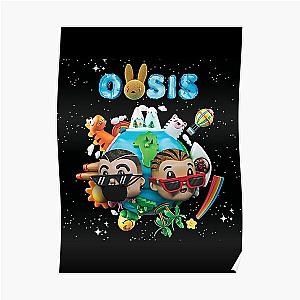 Bad Bunny Posters - OASIS of J Balvin and Bad Bunny Poster