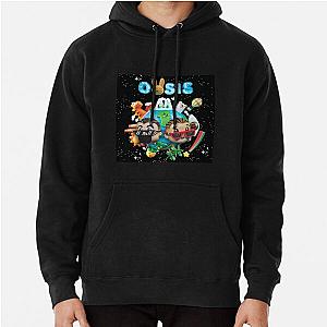 Bad Bunny Hoodies - OASIS of J Balvin and Bad Bunny Pullover Hoodie