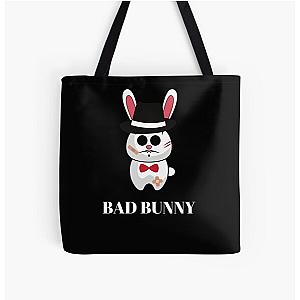 Bad Bunny Bags - Bad Bunny mafia All Over Print Tote Bag