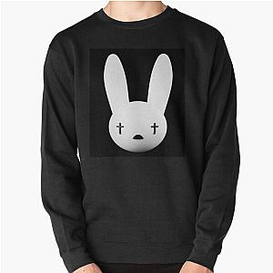 Bad Bunny Sweatshirts -  Bad Bunny logo oasis tour 2019 2020 budiyanto Pullover Sweatshirt