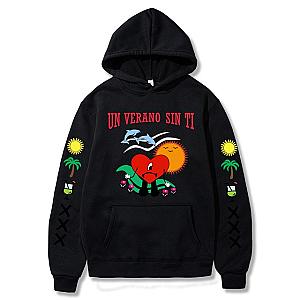 New Bad Bunny Printed Fashion Hoodies