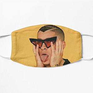 Bad Bunny Face Masks - Bad Bunny fan &amp; gear Flat Mask