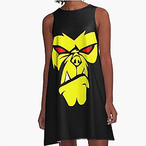 Bad Monkey Street Art A-Line Dress