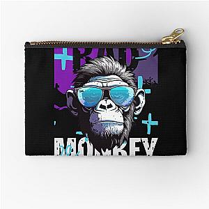 Monkey Zipper Pouch