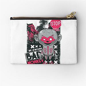 Bad Monkey Zipper Pouch