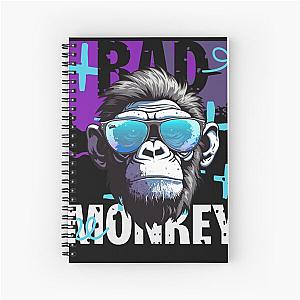 Black Bold Illustrative Notebook