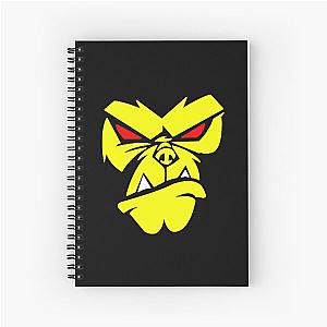 Bad Monkey Spiral Notebook Design Street Art