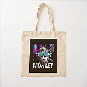 Bad Monkey Rockin' Cotton Tote Bag