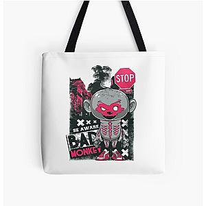 Bad monkey tote bag