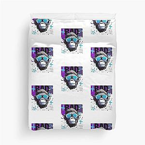 Bad Monkey Graphic Duvet Cover