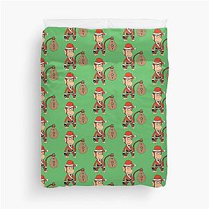Bad Monkey Christmas Duvet Cover