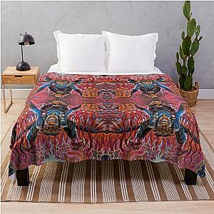 Bad Monkey Throw Blanket