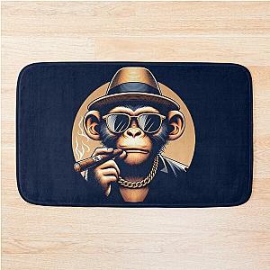 Bad Monkey - The Leader of Rebels Bath Mat