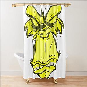 Yellow monkey Shower Curtain