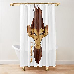 A Monkey Shower Curtain