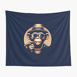 MR BAD MONKEY The Leader of the Rebels Tapestry