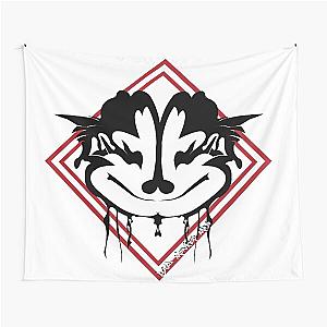 Bad Monkey Mojo Black Ink Tapestry