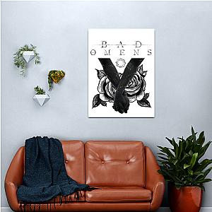 Best Of Seller Of Design Art Bad Omens Canvas Print Premium Merch Store