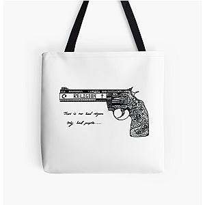 there is no bad religion, only bad people All Over Print Tote Bag