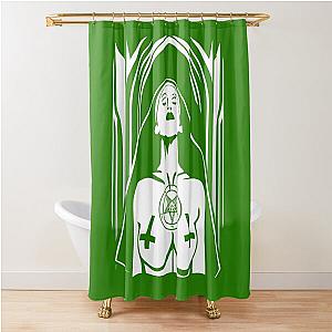 Satanic Nun Bad Nun Bad Religion 	 Shower Curtain