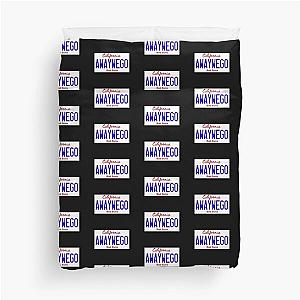 Bad Suns License Plate Duvet Cover