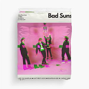 Bad Suns Mid Century Modern Poster Print Duvet Cover