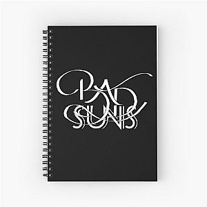 Bad Suns Lettering - White Spiral Notebook