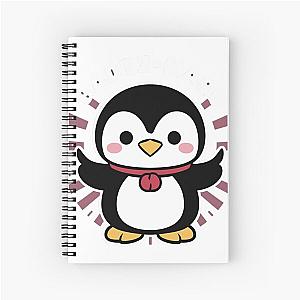 Quirky Badtz Maru Cartoon Spiral Notebook