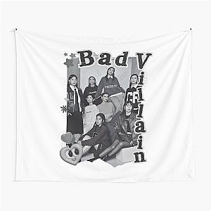 Black and White Collage Design Tapestry