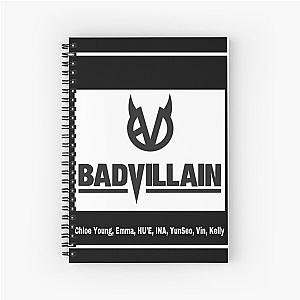 BadVillain Spiral Notebook