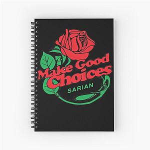 Bailey Sarian Fan  Spiral Notebook