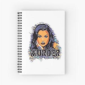 Bailey Sarian Mystery Tshirt- Bailey Sarian Murder Sticker Spiral Notebook